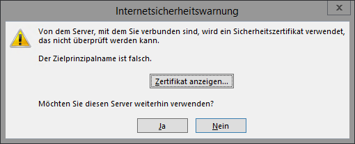 Outlook Fehler Outlook Fehler