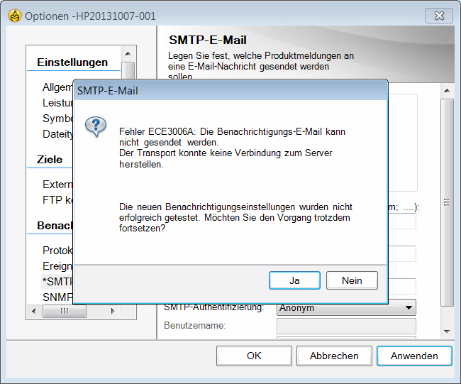SMTP-E-Mail