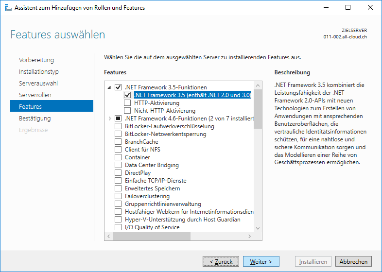 Server-Manager Features Server-Manager Features