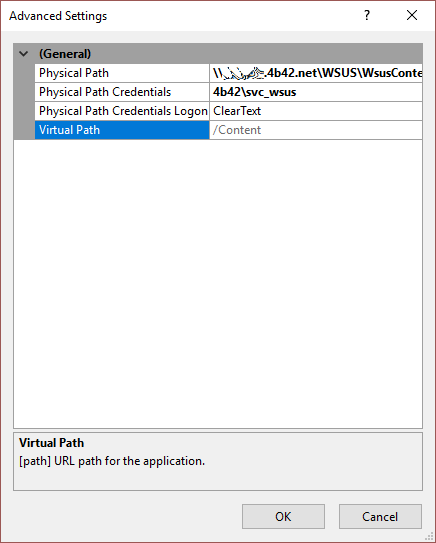 WSUS UNC Path WSUS UNC Path