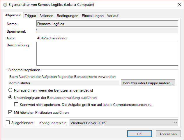 Eigenschaften Aufgabe Eigenschaften Aufgabe